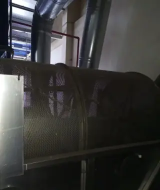 Установка для шлифовки зерна