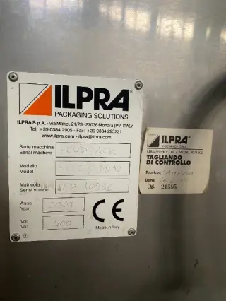 Профессиональный трейсиллер ilpra foodpack speedy