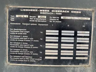 Быстромонтируемый башенный кран Liebherr 120 K.1
