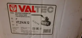 Кран шаровой Valtec Base 4'' 100мм