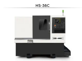 Токарный станок ЧПУ с наклонной станиной, линейный инструмент HANSUN HS-36C