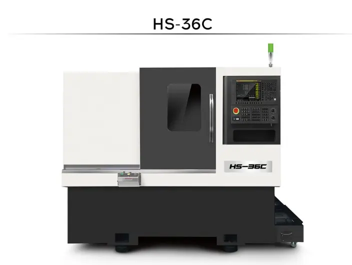 Токарный станок ЧПУ с наклонной станиной, линейный инструмент HANSUN HS-36C