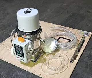 Вакуумный загрузчик полимеров HL-350 c самоочисткой