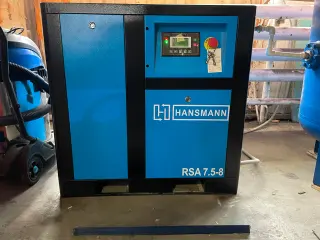 Винтовой компрессор Hansmann 8 кВт 10 атм новый