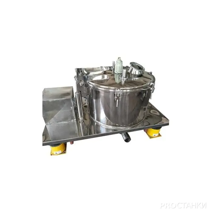 Центрифуга с плоским дном верхней выгрузкой закрытого типа PSB450-NF