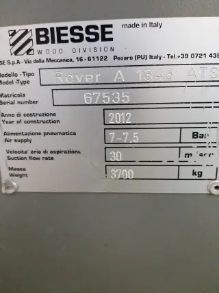 Обрабатывающий центр BIESSE ROVER Италия