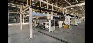 Линия гофрокартона LMC (Тайвань), паровая, 2200 мм, профили B/C — гофроагрегат, 25–30 м