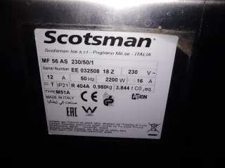 Льдогенератор (гранулы, 350кг) Scotsman MF 56 AS