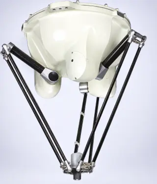 Дельта-робот Kawasaki YF003N для сортировки и сборки, нагрузка 3 кг, рабочая зона Ø1300 мм