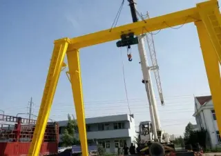 Производство и монтаж козловых и мостовых кранов