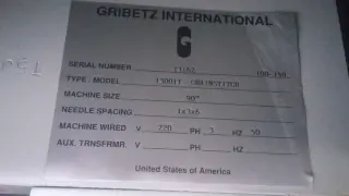 Стегальная многоигольная машина Gribetz 1300II