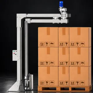Паллетоупаковщик 4eco307У для двойных паллет