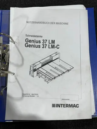 Стол резки триплекса Intermac