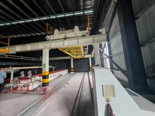 Линия по производству газобетона DONYUE на 2000 м3/сутки (600 000 м3/год) – линия для производства блоков и панелей