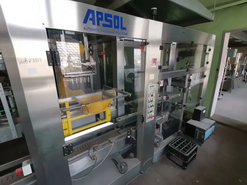 Формовщик коробов и укладчик бутылок APSOL MCFH1