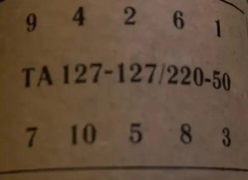 ТА2-127/220-50 трансформатор