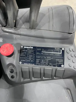 Вилочный погрузчик Komatsu FB15-12, 2007