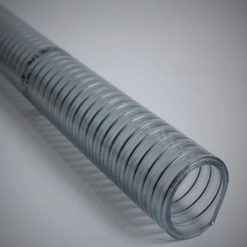 RH-PVC Metal напорно-всасывающий шланг из ПВХ c металлической спиралью