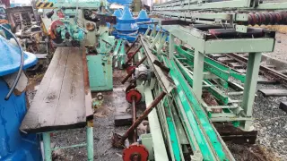 Конвейер поперечный складной для п/м (9м)