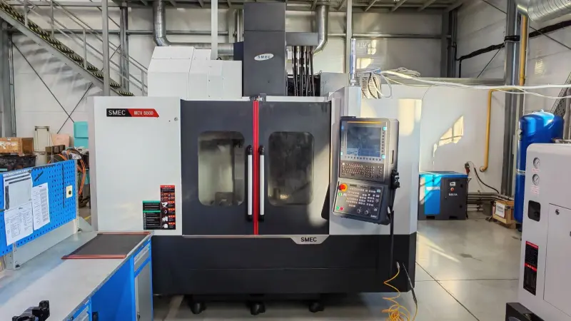 Вертикальный фрезерный обрабатывающий центр SMEC MCV 5500