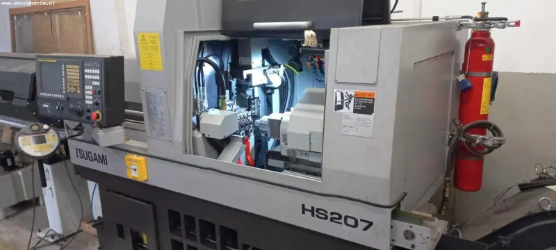 Токарный автомат с ЧПУ TSUGAMI HS207