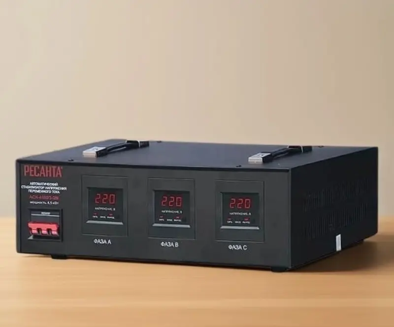 Стабилизатор напряжения Ресанта Ресанта АСН-4500/3-ЭМ