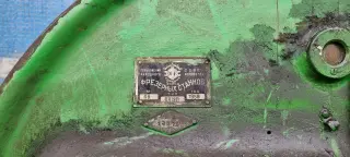 Фрезерный станок 6м13п 1953г рабочий (целый)