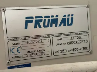 Вальц 4 х валковый Davi Promau - MCB 2027