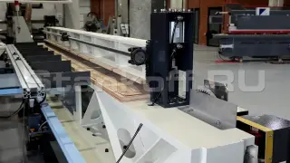 Станок для пиления и прифуговки шпона TG-3600