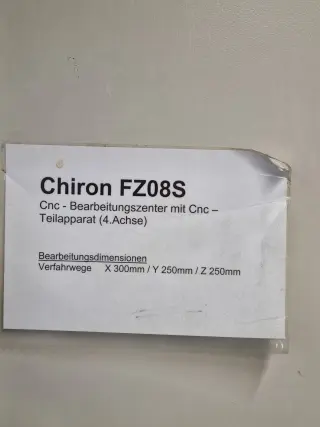 Обрабатывающий центр CHIRON - FZ08S
