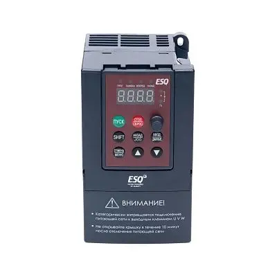 Частотный преобразователь ESQ-A200-2S0022 2.2кВт 200-260В (для однофазного двигателя)
