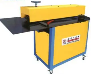 Машина для резки и отбортовки (Reel shear beading machine / Ngau tau scissors)