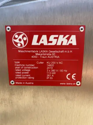Новый вакуумный куттер LASKA KU 200