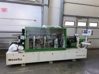 Станок для облицовывания кромок мебельных деталей WoodTec EdgeMatic 400