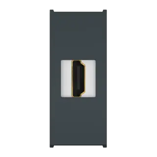 Розетка HDMI тип А-A CADUCEUS ALING MODE для скрытой проводки, механизм