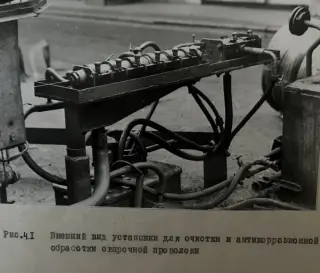 Очистка сварочной проволоки