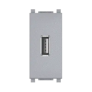Розетка USB 2.0 тип А CADUCEUS ALING EXPERIENCE для скрытой проводки, для зарядки 1-го устройства