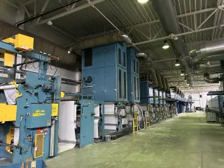 Высокоскоростная линия для производства обоев Emerson &amp; Renwick
