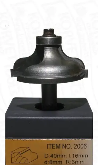 2006-8 Al.Фреза кромочная калёвочная R8 D50 H20 Х8