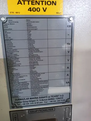 Листогибочный пресс Durma AD-R 30100
