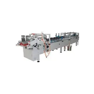 Фальцевально-склеивающая линия для пластиковых коробок AP-2650