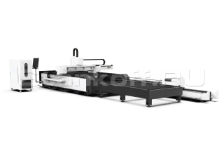 Оптоволоконный лазер для листов и труб со сменным столом XTC-1530ET/3000 Raycus/Reci