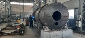 Модернизация стапеля на участке производства сушильных барабанов