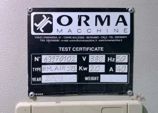 Мембранно-вакуумный пресс ORMA AIR SYSTEM