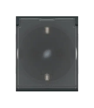 Розетка CADUCEUS ALING MODE электрическая, модульная с крышкой, для скрытой проводки, механизм, 16А, 250 В~
