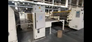 Линия гофрокартона LMC (Тайвань), паровая, 2200 мм, профили B/C — гофроагрегат, 25–30 м