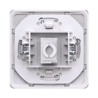 Розетка скрытой установки компьютерная CADUCEUS ALING EON с модулем Keystone RJ45 8P8C, cat.6A, FTP