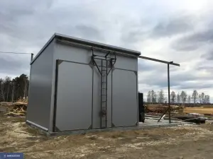 СУШИЛЬНАЯ КАМЕРА СКД-60 С ТЕПЛОАГРЕГАТОМ УВН-250 В ТЮМЕНСКОЙ ОБЛАСТИ