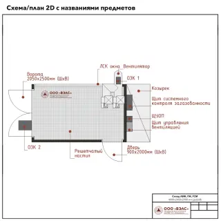 Склад ГСМ 4000х2450х2900