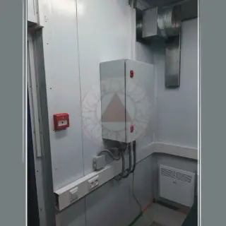 Контейнер для мониторинга атмосферы и метеостанций